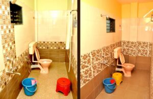 toilet bath at morya beach resort